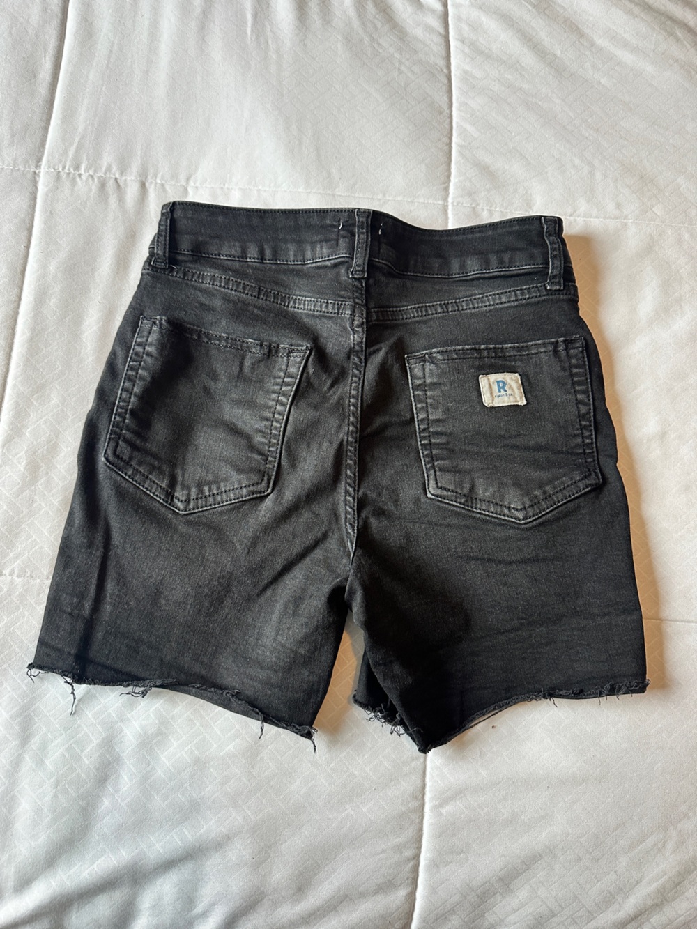 Ripton Women’s Black Denim Cutoff Shorts